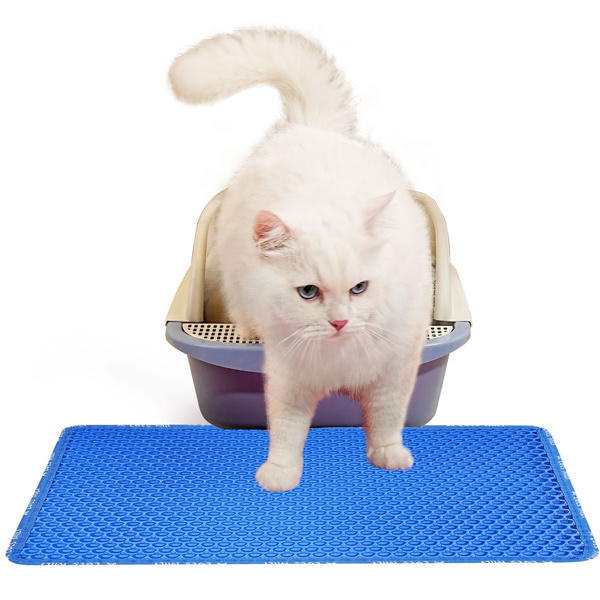 Double Layer Rice Shaped Cat Litter Pad - Image 4