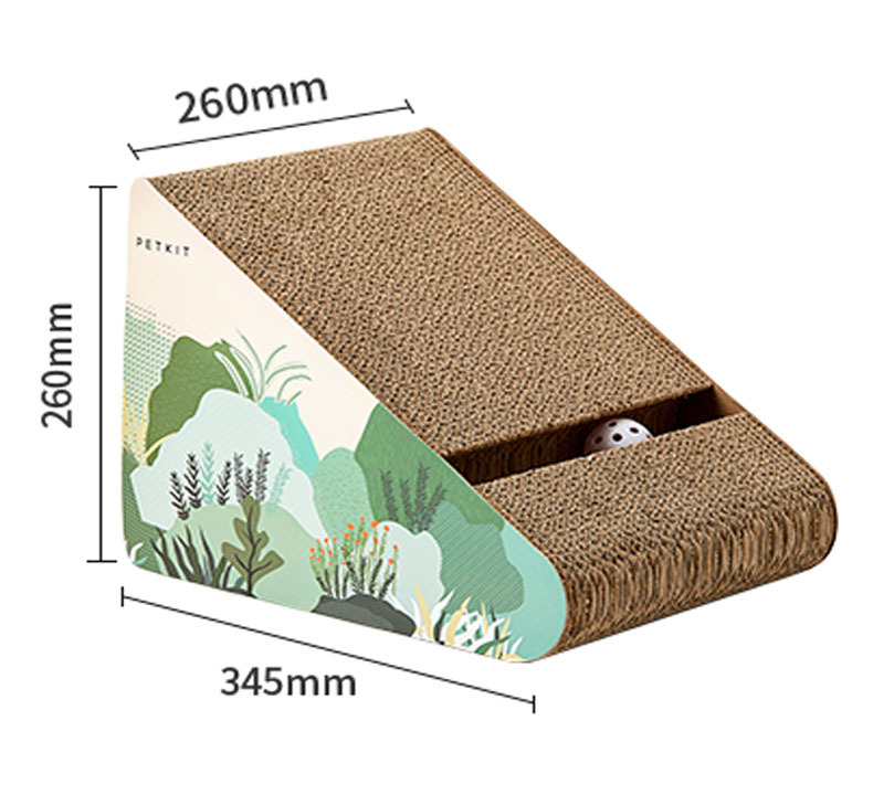 Corrugated paper cat litter pad cat claw board cat toy - Image 2
